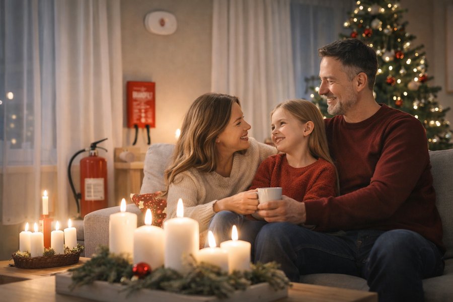 Brands&auml;kerhet under julen